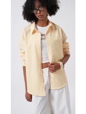 Çizgili Basic Gömlek