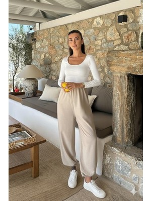 Jasmin Süzüneli Keten Tulum 1280-08