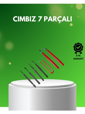 HypAirs 7 Parça Hassas Çelik Cımbız Seti Elektronik ve Saat Tamiri Için