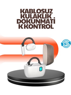 HypAirs Bluetooth 5.0 Kulak Içi Kulaklık – Güçlü Bas, Uzun Pil Ömrü, Şarj Kutulu Tasarım