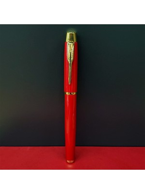 İntora Metal Kırmızı Roller Kalem
