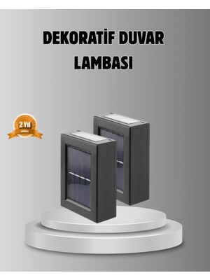 HypAirs Güneş Enerjili 6 LED Solar Lamba – Fotoselli, Su Geçirmez ve Çevre Dostu Bahçe Işığı