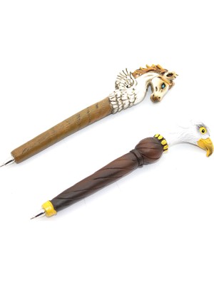 İntora Kartal ve Unicorn Polyester Tükenmez Kalem