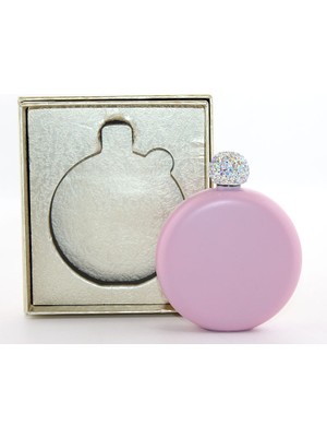 İntora Paslanmaz Çelik Matara 5 Oz Pembe