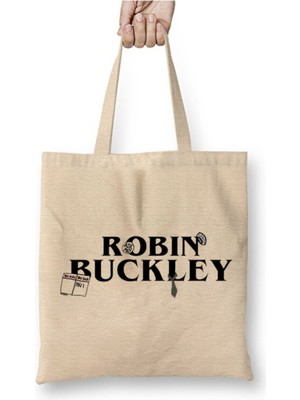 Toyaso Stranger Things Robin Buckley Beyaz Bez Çanta Uzun Saplı Alışveriş Çantası Plaj Çantası