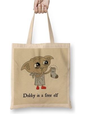 Toyaso Dobby Beyaz Bez Çanta Uzun Saplı Alışveriş Çantası Plaj Çantası