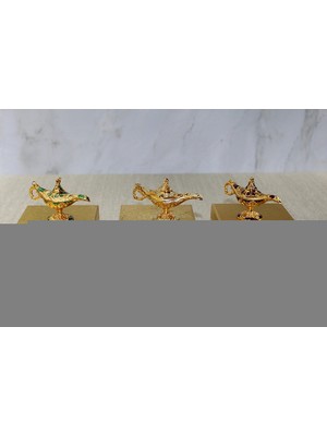 Ttt Mineli Metal Alaaddin Lambası Model 2