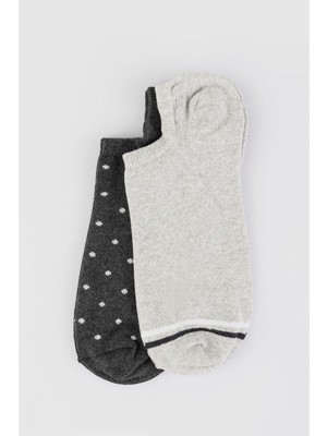 Tudors 2'li Desenli Patik Erkek Çorap