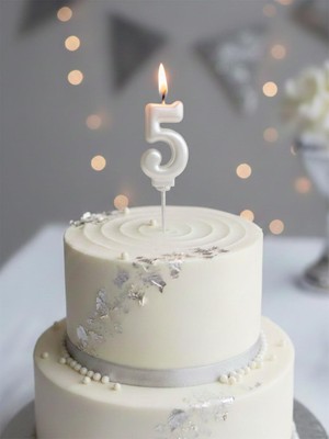 Parti Adresi Pasta Mumu 5 Rakam Mum Beyaz