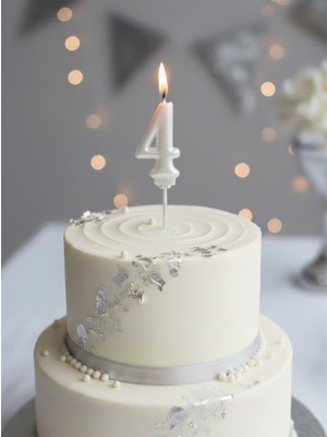 Parti Adresi Pasta Mumu 4 Rakam Mum Beyaz