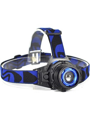 LTG Nova Q5 Şarjlı Mercekli Kafa Feneri Black WT-121