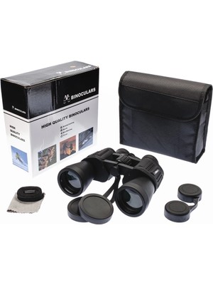 LTG Nova Bfs 7X50 – Geniş Ön Mercekli Profesyonel El Dürbünü – 1000M/56M – Siyah V3