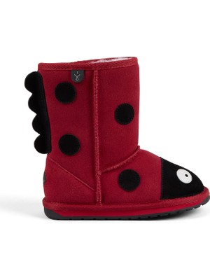 Emu Australia Ladybird Çocuk Kırmızı Bot