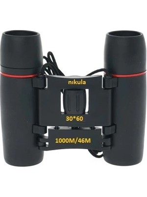 LTG Nova 30X60 Cepte Taşımalı Kauçuk Kaplamalı Mini Dürbünsiyah