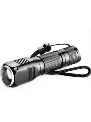 LTG Nova F-82 T6 LED Zoomlu 2000 Lm Yüksek Işık Şarjlı El Feneri