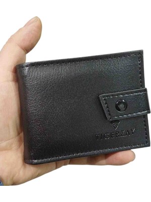 Frezya Kişiye Özel Kişiselleştirilebilir Yumuşak Suni Deri Erkek Cüzdan Kartlık