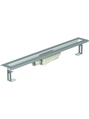 Aco - S Serisi L700 mm Flanşlı Koku Tutuculu Duş Kanalı Gövdesi DN50 Yandan Çıkışlı - 9010.75.20