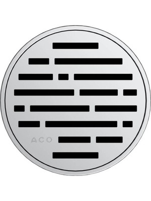Aco - Easyflow Paslanmaz Çelik Yuvarlak Izgara Mix 136 mm - 5141.25.30