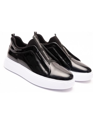 YT 25160 Erkek Siyah Rugan Bağlı Sport Ayakkab