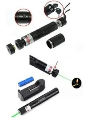 LTG Nova Şarjlı Turbo Yeşil Lazer Pointer Kibrit Yakabilen 15000 Mv Güç 5000MW