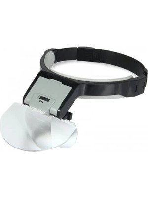 LTG Nova Lens Takmalı 5 Lenslı , LED Lambalı Şapka Tip Büyüteç