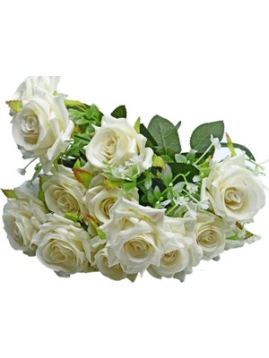 Rüzgar Çiçekçilik 10 Dallı Pıtırcıklı Gül Demeti