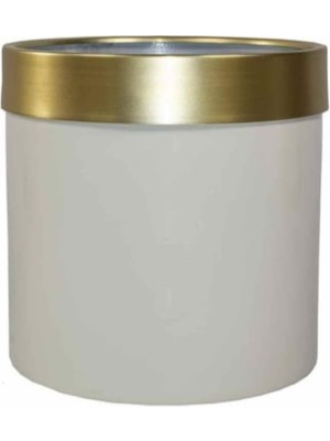 Rüzgar Yapay Çiçekçilik 22X22 Metal Saksı