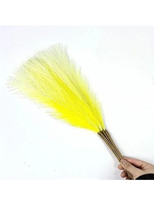 Rüzgar Yapay Çiçekçilik 10 Lu Sarı Yapay Tüy