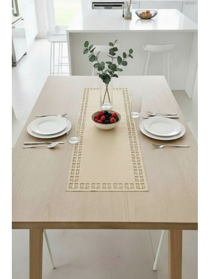 Morika Hotel & Home Textile Ekol Serisi Runner - 32x80cm - Krem