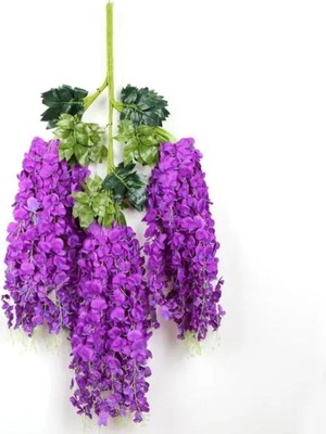 Rüzgar Yapay Çiçekçilik Mor Akasya Demeti