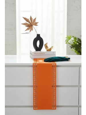 Morika Hotel & Home Textile Ekol Serisi Runner - 25x130cm - Tarçın