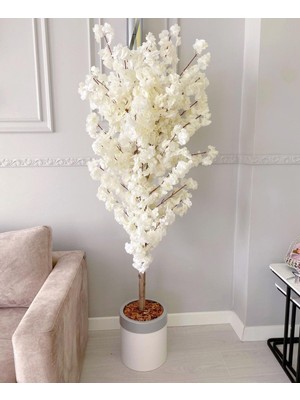 Rüzgar Yapay Çiçekçilik 180 cm Lüx Bahardalı Ağacı
