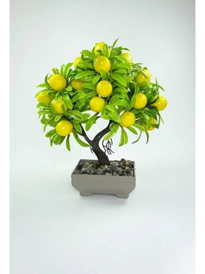 Rüzgar Yapay Çiçekçilik Dekoratif Limon Ağacı