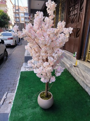 Rüzgar Yapay Çiçekçilik 150 cm Yükseklikte Bahar Dalı Ağacı