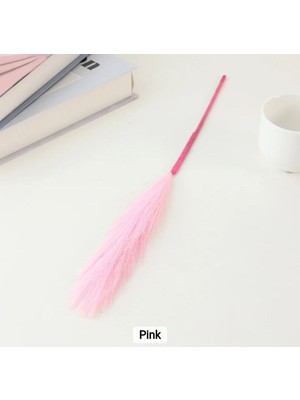 Rüzgar Yapay Çiçekçilik Pembe Dekoratif Tüy 10 Adet