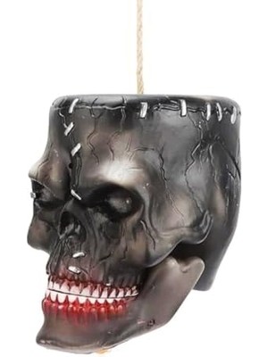 Storemax Halloween Kuru Kafa Hareketli Sesli Siyah