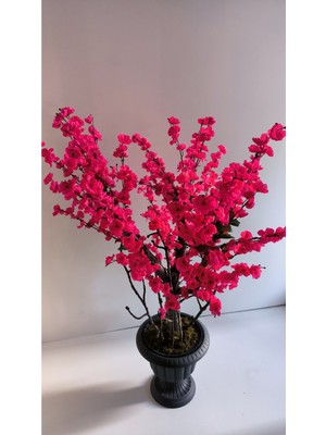 Rüzgar Yapay Çiçekçilik 140 cm Fuşya Bahardalı