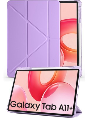 Nezih Case Samsung Galaxy Tab A11 Plus X230 11 Inç Uyumlu Akıllı Kalem Bölmeli Tablet Kılıfı