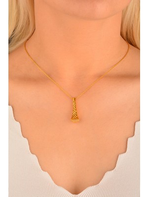 CEBECİ Cebeci 22 Ayar Eyfel Altın Kolye