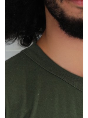 Cnt Erkek 3'lü Slim Fit Sıfır Yaka Fanila T-Shirt