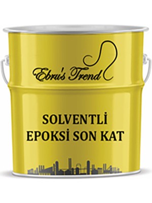 Ebrus Trend Solventli Epoksi Son Kat Boyası (2 Grup) 4+1 kg