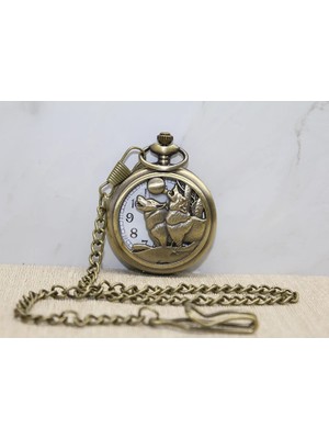 SiHako Kurt Tasarımı Köstekli Saat ALK3878