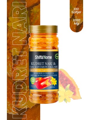 Shiffa Home Kudret Narı ve Sarı Kantaron 100 Softgel