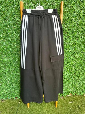 bebexy 3 Şerit Çizgili Kargo Cepli Baggy Eşofman