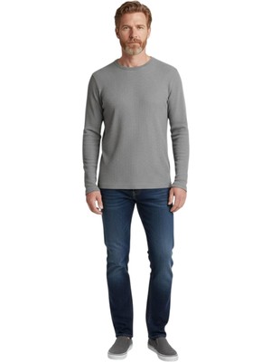 Cazador Erkek Bisklet Yaka Örme Sweatshirt 24KCEEO05164