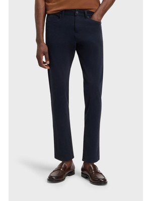 Boss Pamuklu Slim Fit Normal Bel Daralan Paça Gabardin Pantolon Erkek Pantolon 50543883 404