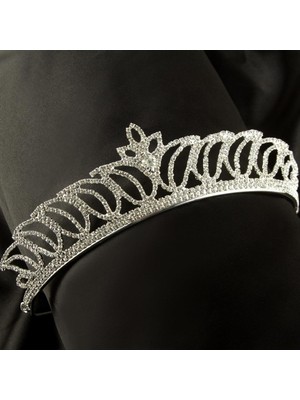 Datatek Lüks Taşlı Gelin Taçı