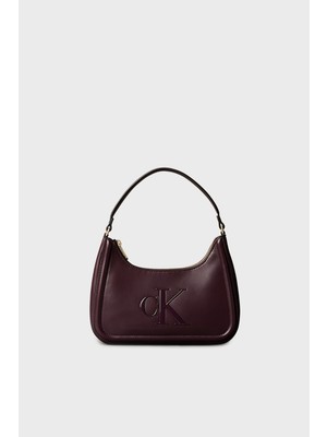 Calvin Klein Logolu Omuz Askılı Çanta LV04F3230GZ1K Bayan Çanta LV04F3230G Z1K