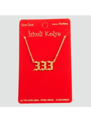 Datatek Uğurlu Rakamlar Uçlu Kolye