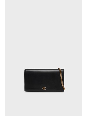 Calvin Klein Logolu Zincir Askılı Cüzdan LV04F3319GUB1 Bayan Cüzdan LV04F3319G Ub1
